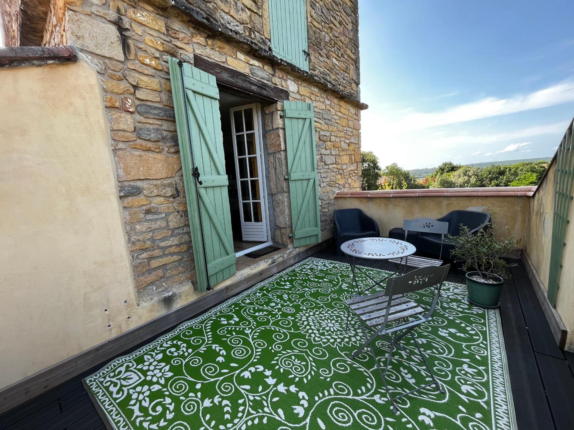 Villa Les Hauts Vallons Puylaroque Exteriör bild